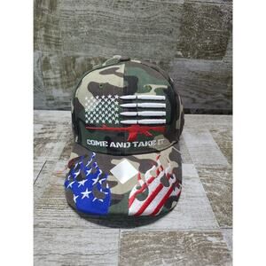 New League Custom Embroidered Camouflage Hat (Come And Take It)